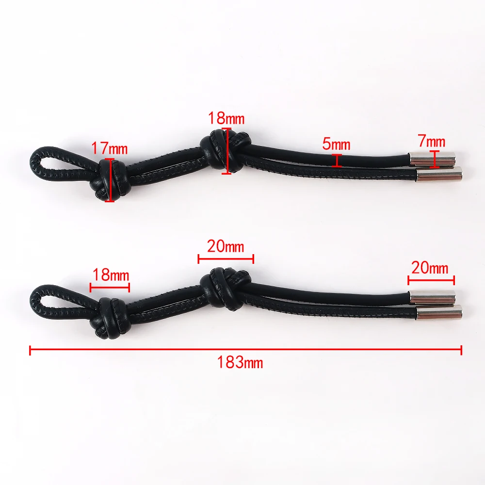 Тканый ремешок из искусственной кожи с двойным узлом - Фотография_2