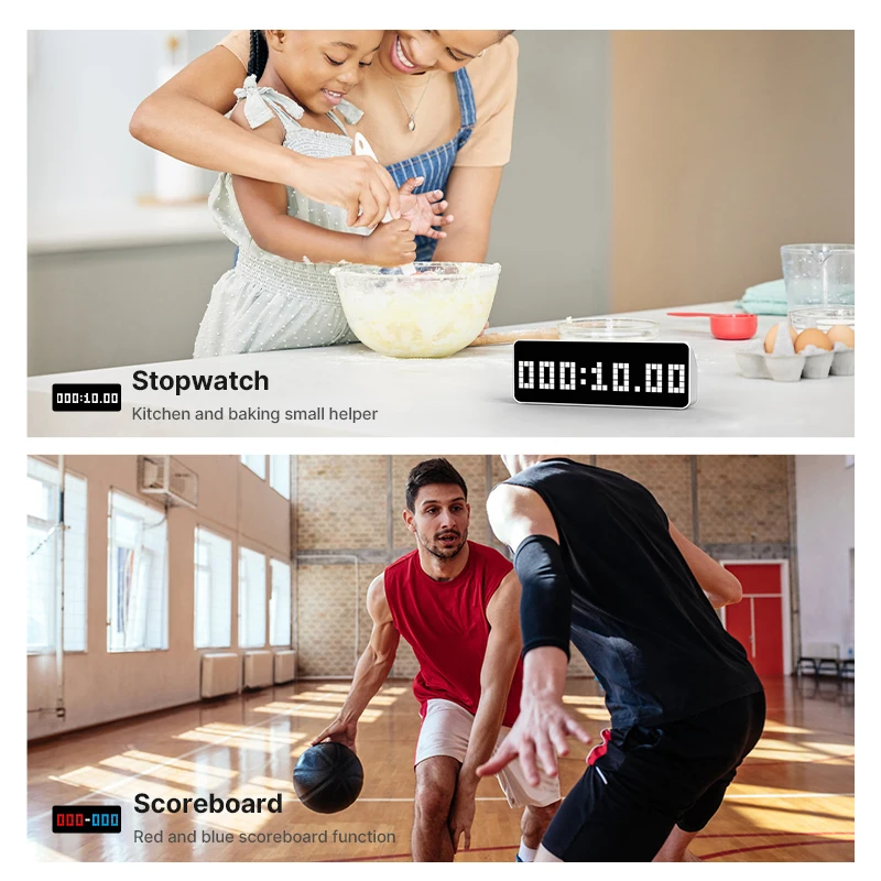 Ulanzi tc001 смарт-пиксельные часы - Фотография_3