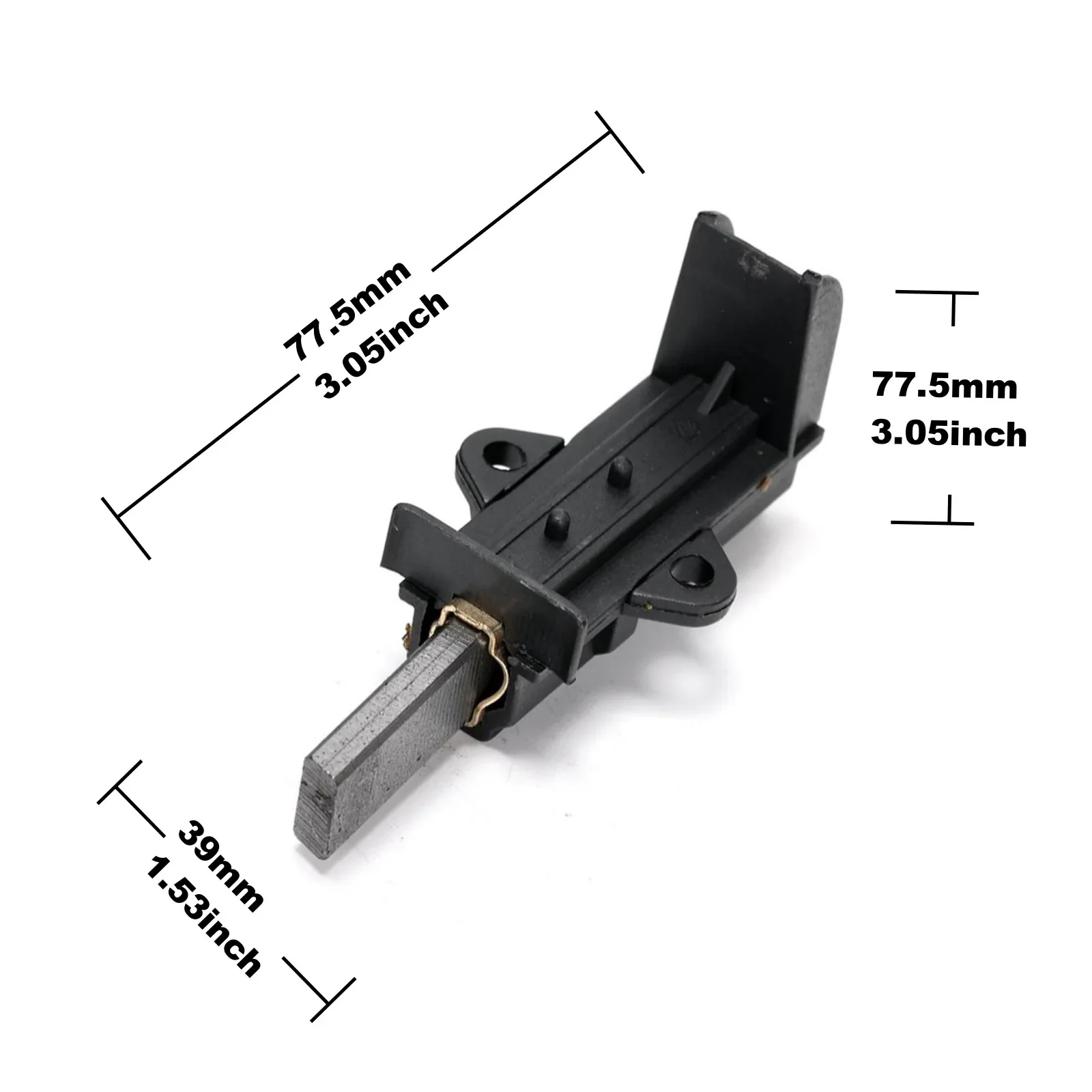 Держатель угольной щетки для стиральной машины (25.5x12 - Фотография_2