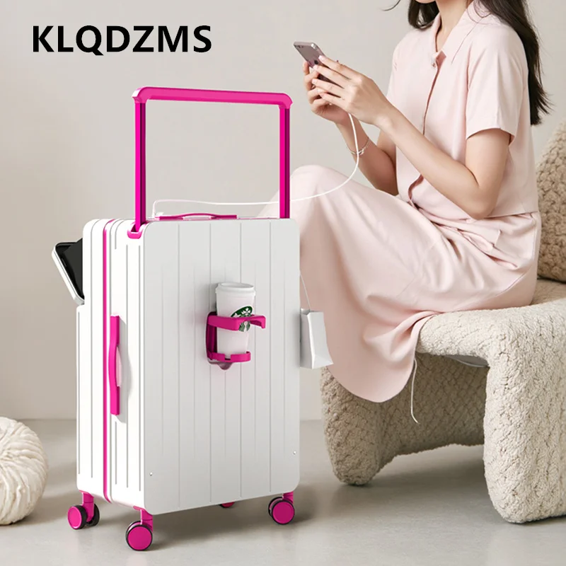 Klqdzms многофункциональный чемодан с передним отверстием - Фотография_6