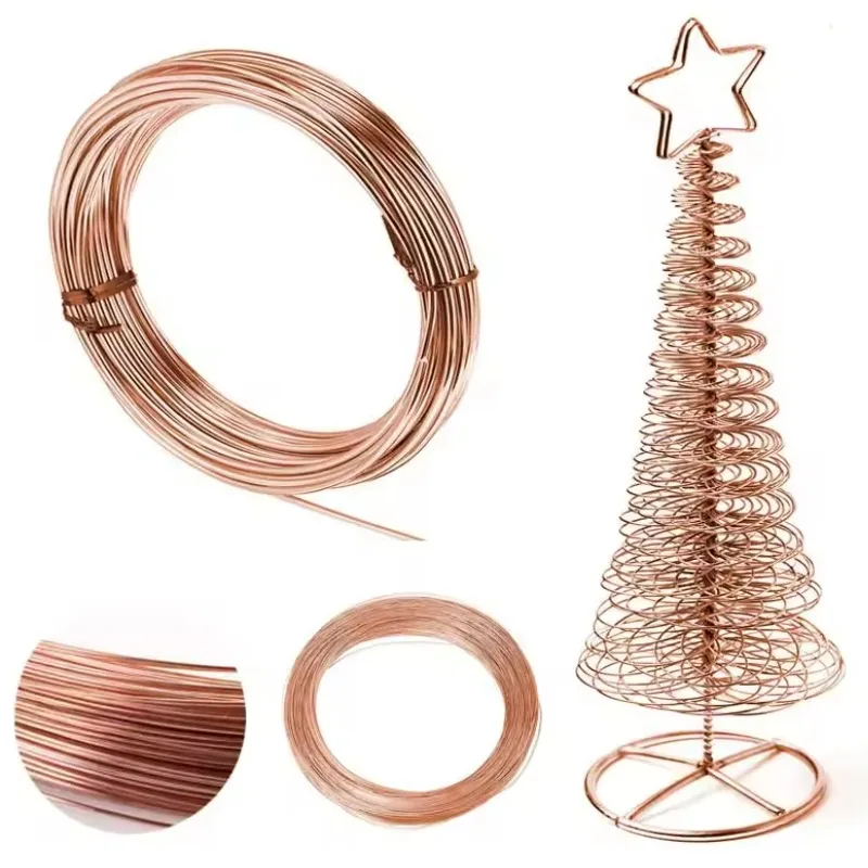 Conductive copper wire multi-purpose copper wires t2 coil bare line 0 - Фотография_3