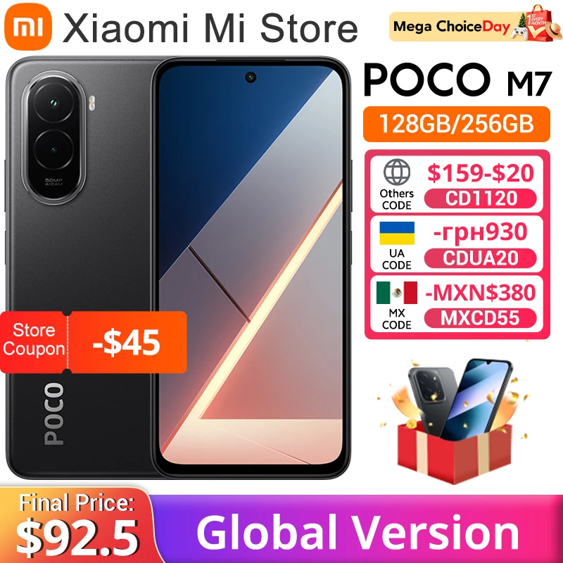 【мировая премьера】poco m7 global
