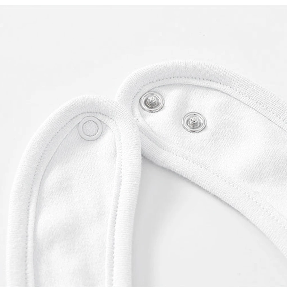 Хлопковые двухслойные нагрудники для новорожденных - Фотография_4