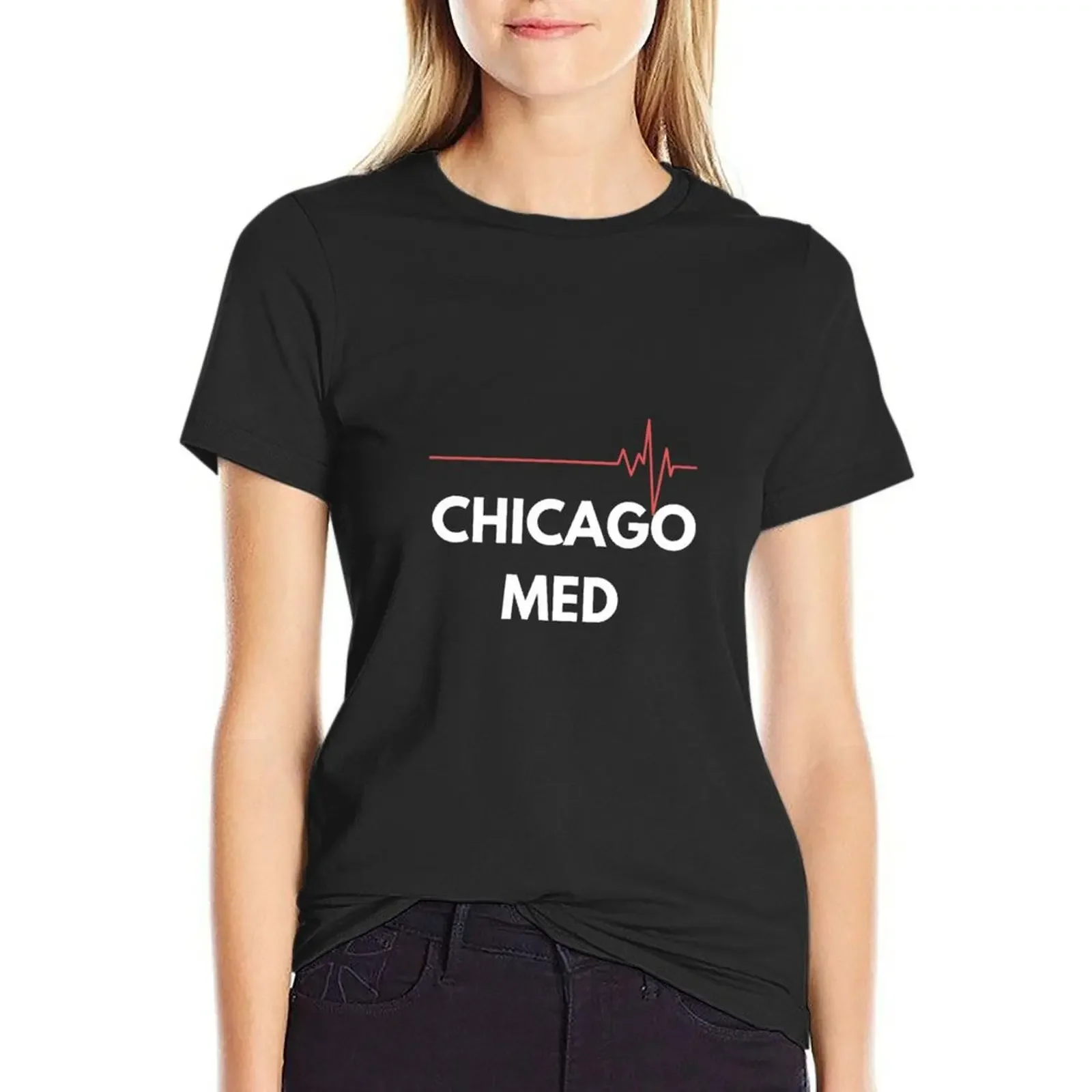 Футболка chicago med center heart beat