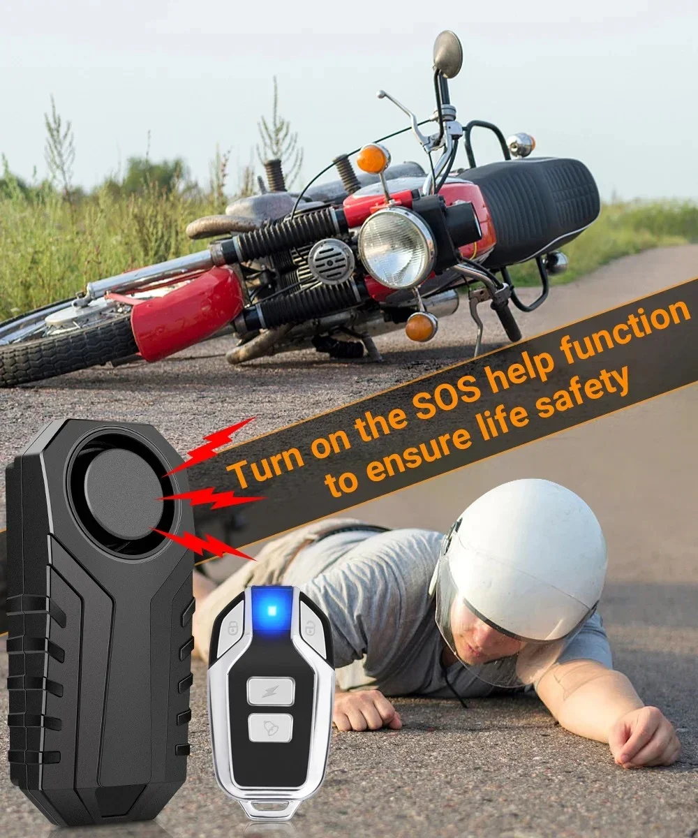 Беспроводная вибрационная сигнализация для мотоцикла extractme ip55 - Фотография_6