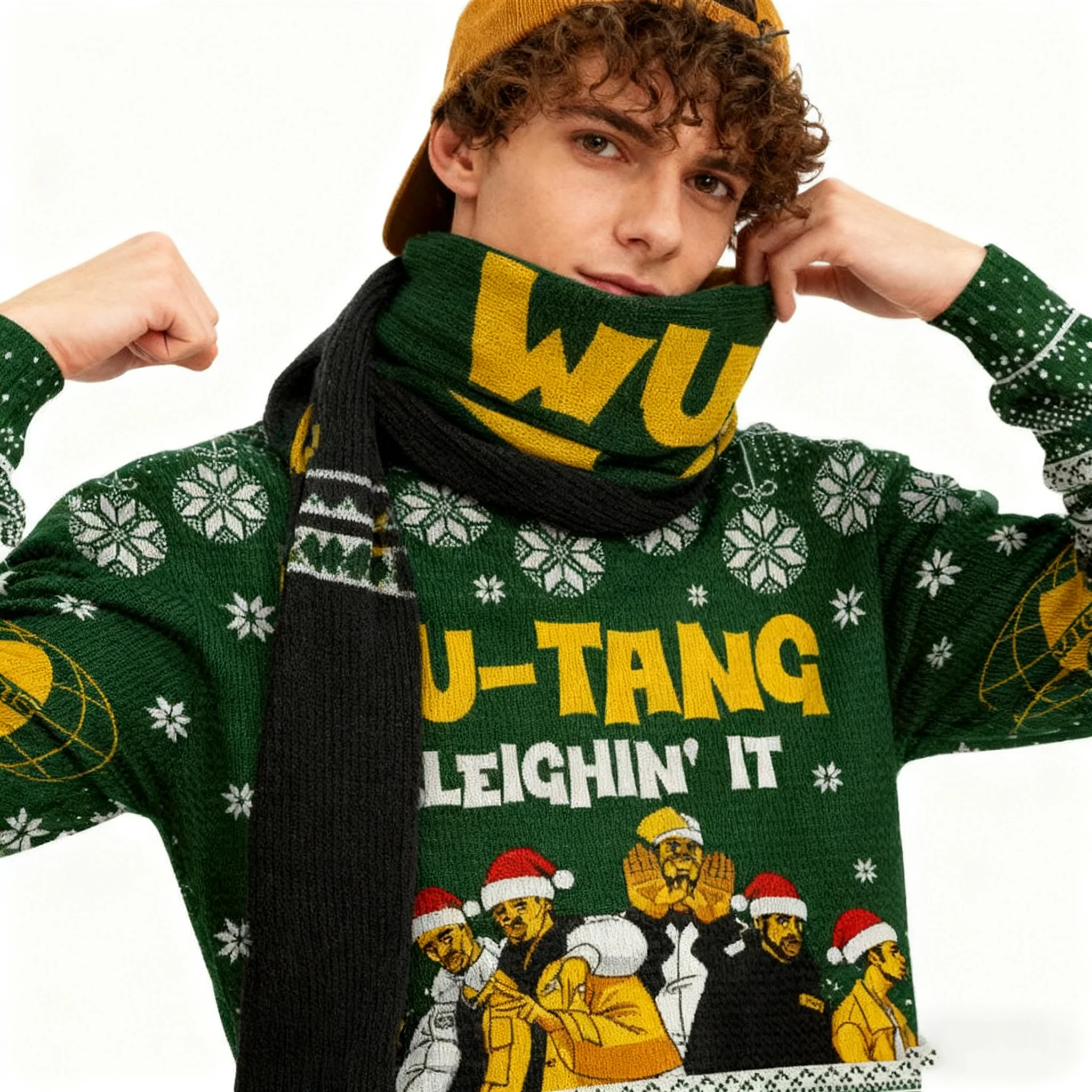 Хардкор хип-хоп модный рождественский - Фотография_2