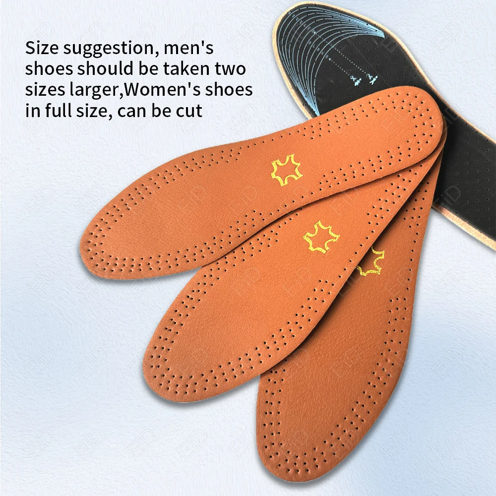 Тонкая кожаная латексная мягкая спортивная стелька - Фотография_3