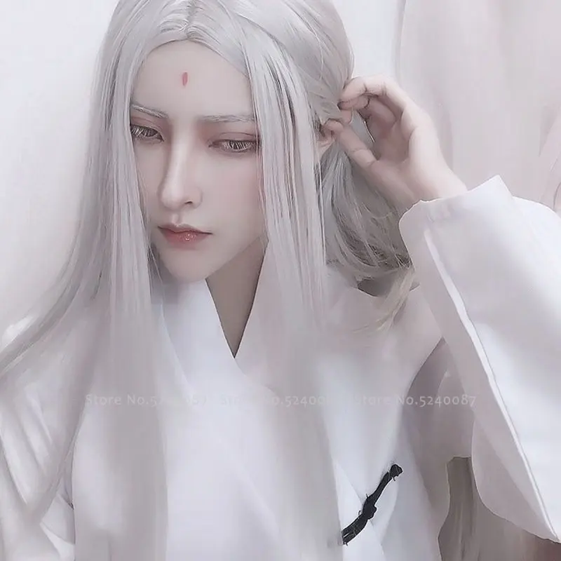 Для мужчин hanfu длинные прямые - Фотография_3