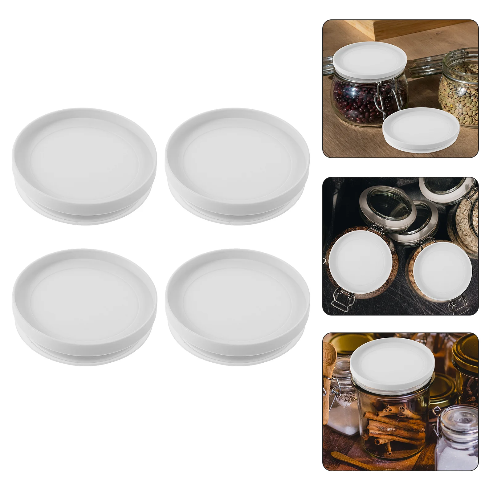 Пластиковые уплотнительные крышки для банок с широким горлышком - Фотография_4