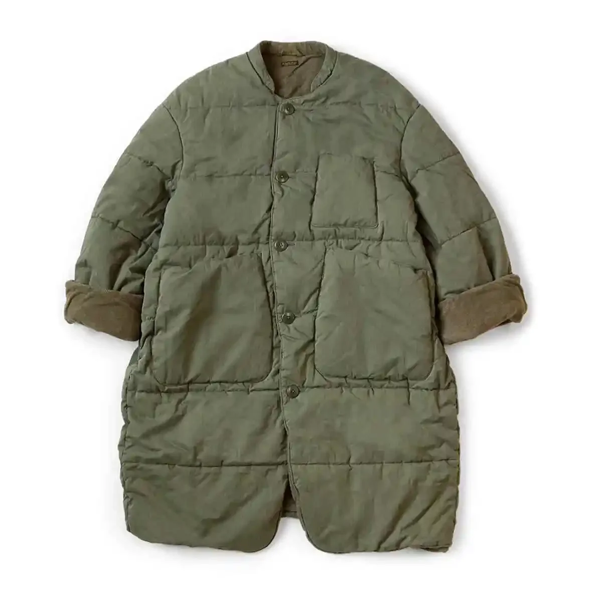 Kapital модная свободная хлопковая куртка средней длины