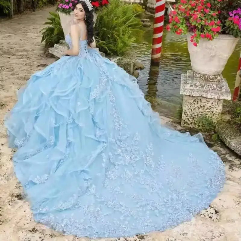 Розовые тюлевые платья принцессы - Фотография_4