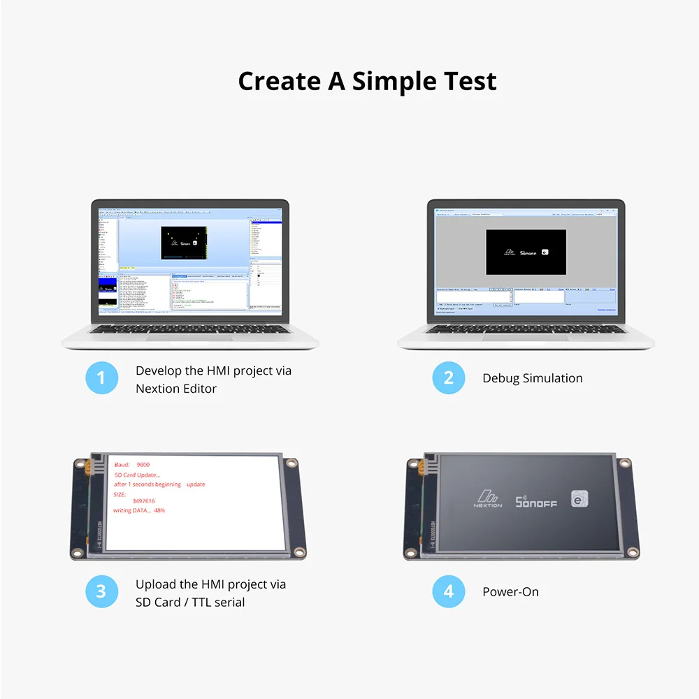 Nextion enhanced nx4832k035 — универсальный 3 - Фотография_4