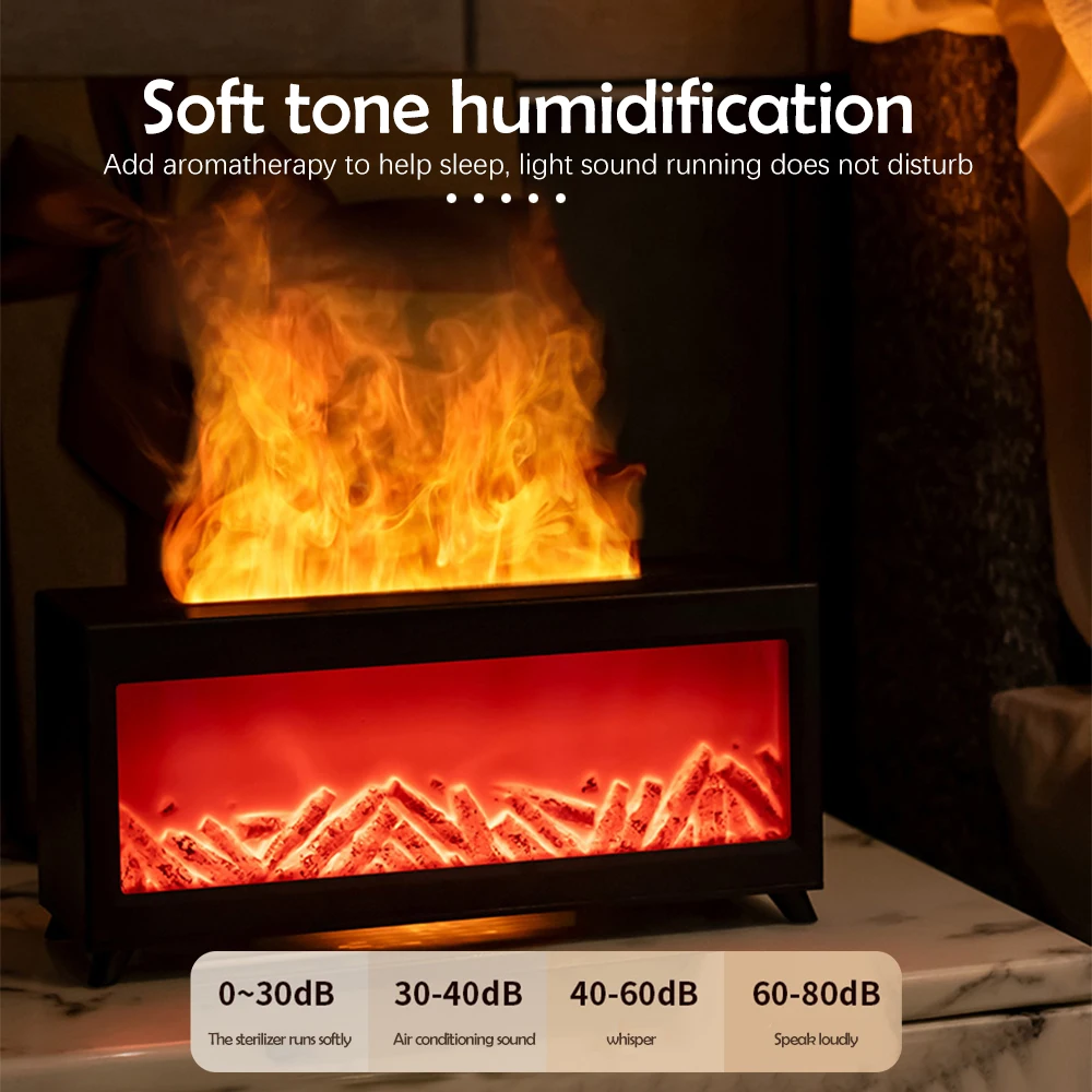 E2 fireplace flame новинка ночные - Фотография_2