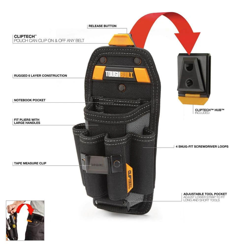 Toughbuilt tb-ct-36-l6 техник 6-карманный - Фотография_2