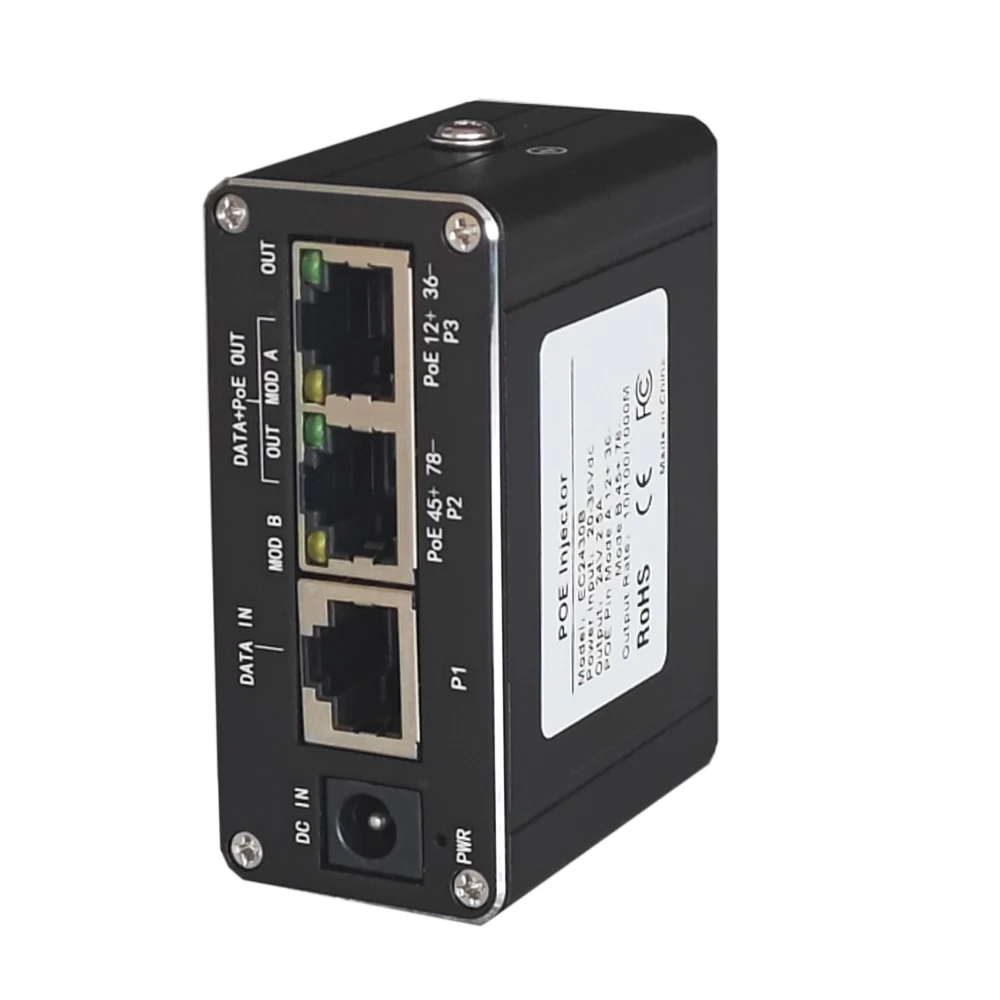 Мини-гигабитный инжектор poe 24 в постоянного тока или 48 в - Фотография_5