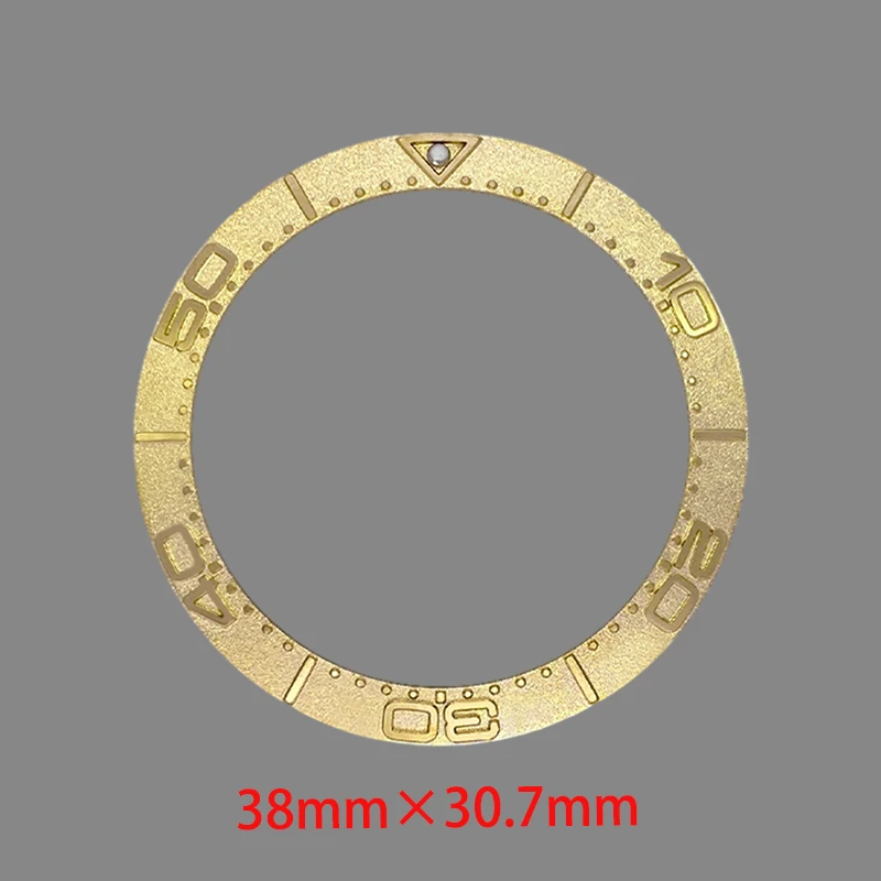 Изогнутое металлическое кольцо-вставка безеля 38 × 30 - Фотография_5
