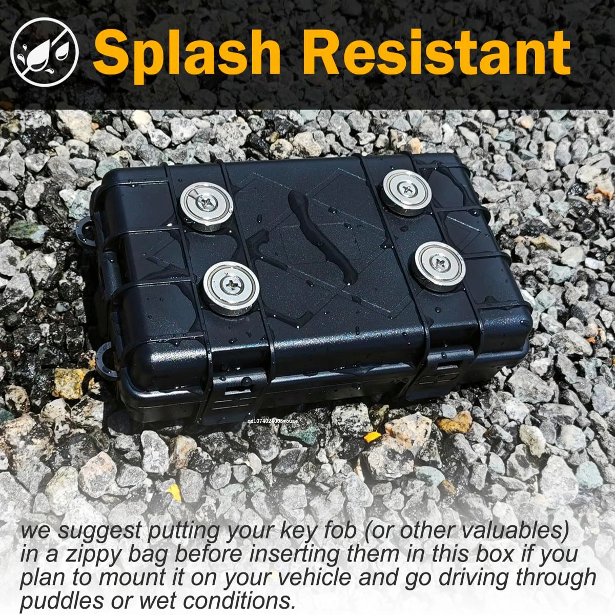 Модернизированный большой магнитный держатель для ключей под грузовиком - Фотография_2