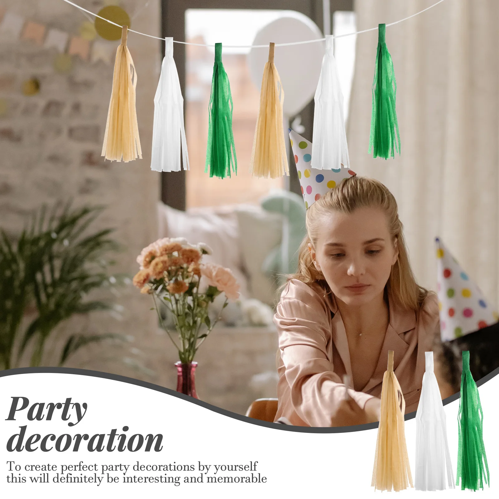 Бумажная кисточка яркого цвета - Фотография_5