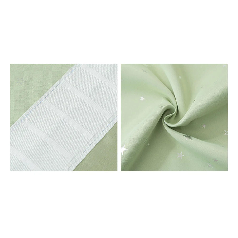 100x250 см элегантные плотные оконные шторы со звездами и узором - Фотография_5