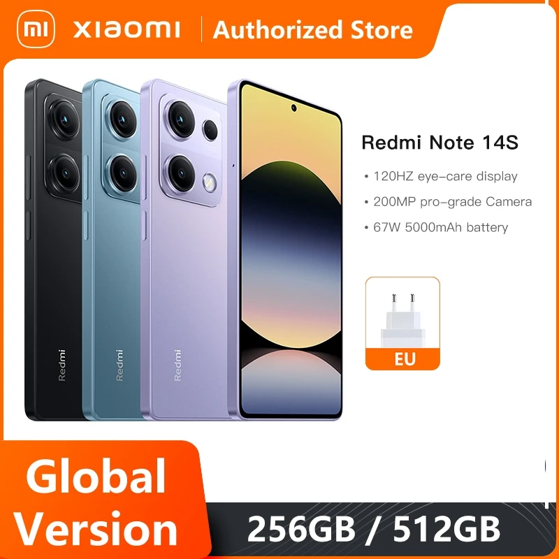 Глобальная версия смартфона xiaomi redmi note 14s