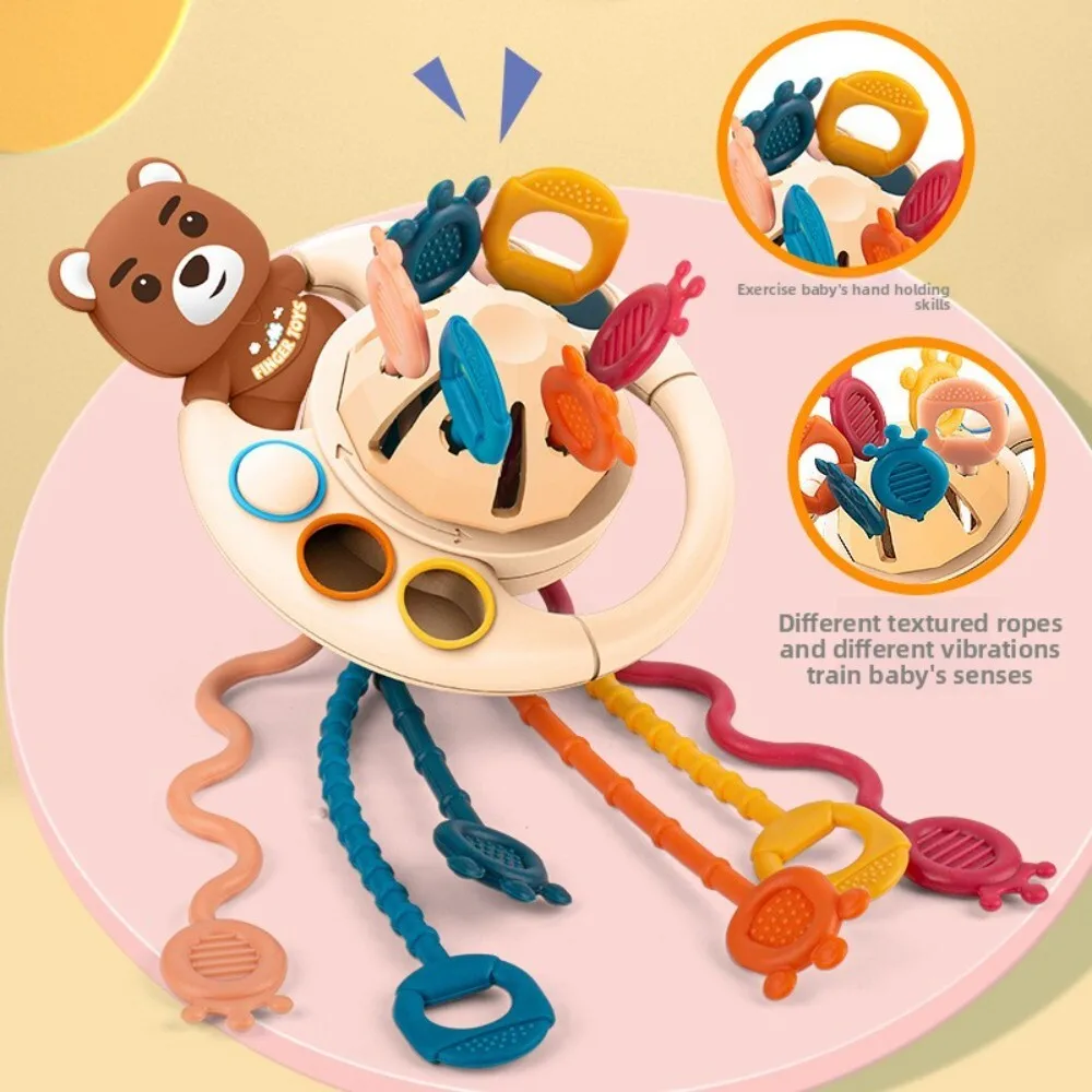 Мягкая силиконовая детская сенсорная игрушка для раннего обучения - Фотография_2