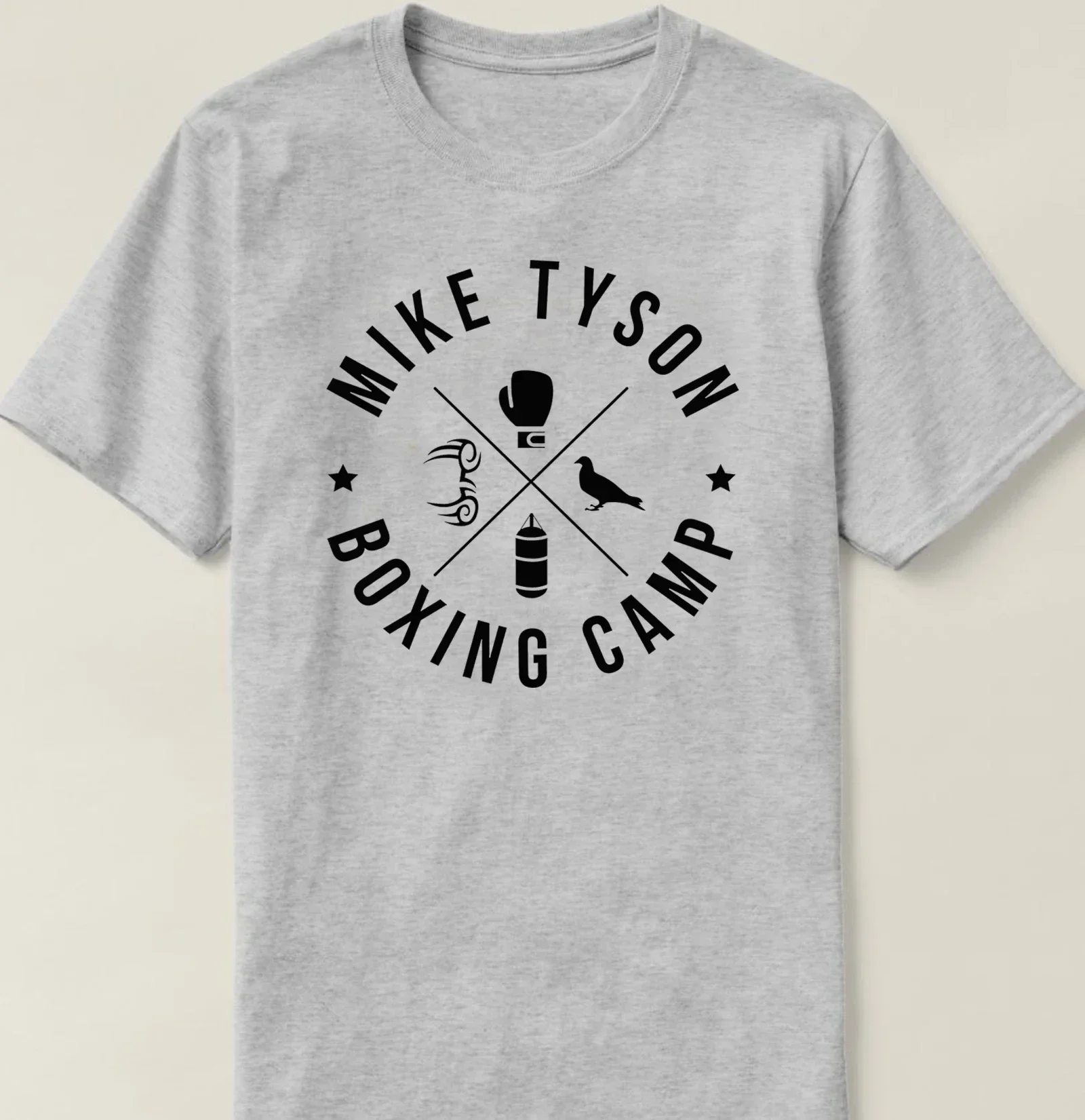 Футболка с принтом в стиле ретро mike tyson boxing camp icons - Фотография_5