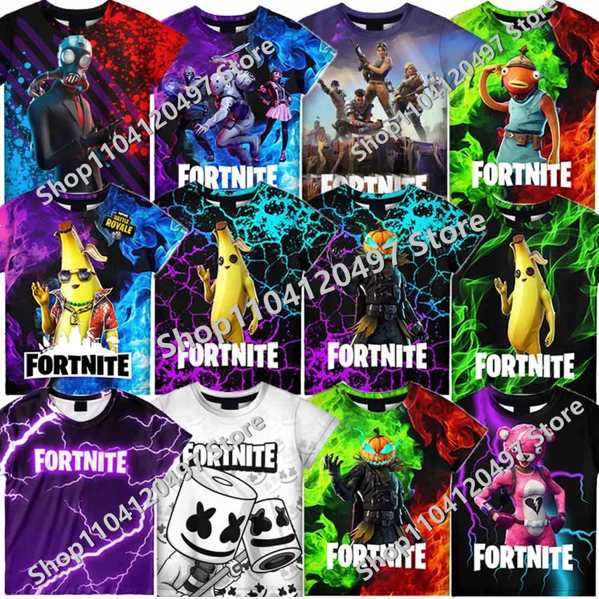 Детская футболка fortnite game