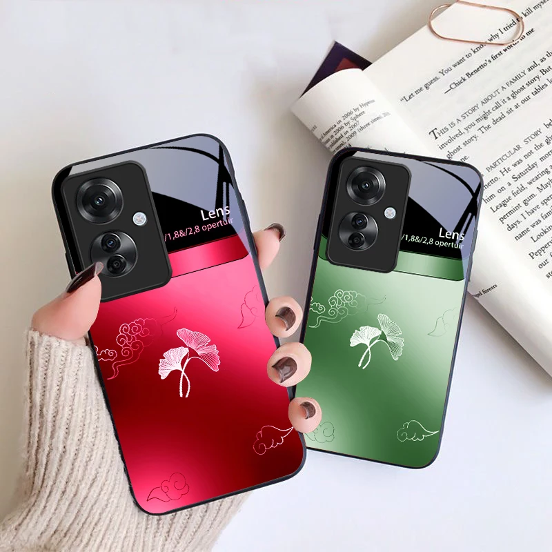Градиентный гинкго билоба для oppo