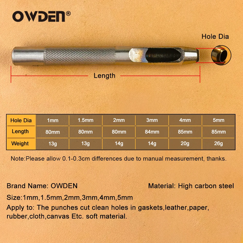 Инструменты для пробивания кожи - Фотография_5