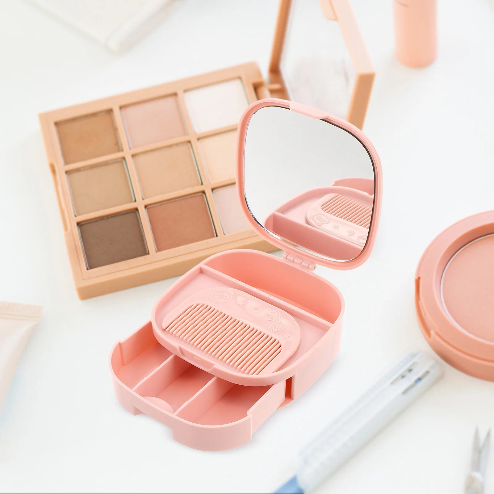 Многослойное косметическое зеркало-органайзер - Фотография_4