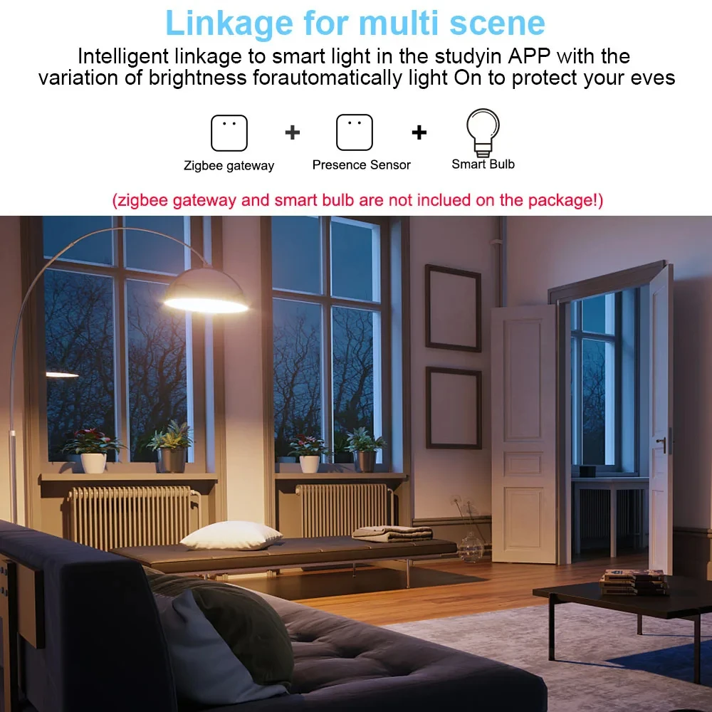 Радар с датчиком человека tuya zigbee + pir - Фотография_4
