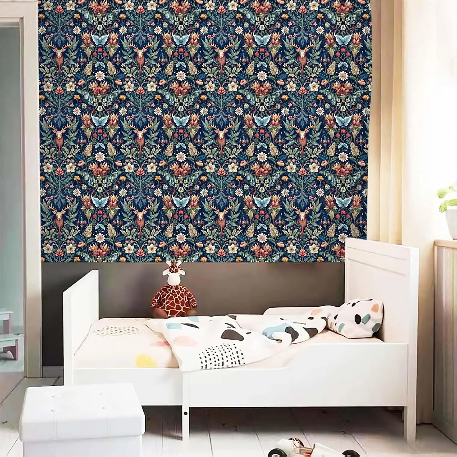 Обои с кожурой и наклейкой оленя - Фотография_5