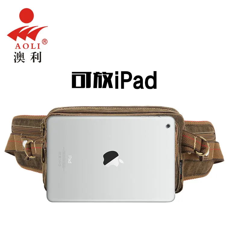 Многофункциональная мужская поясная сумка - Фотография_3