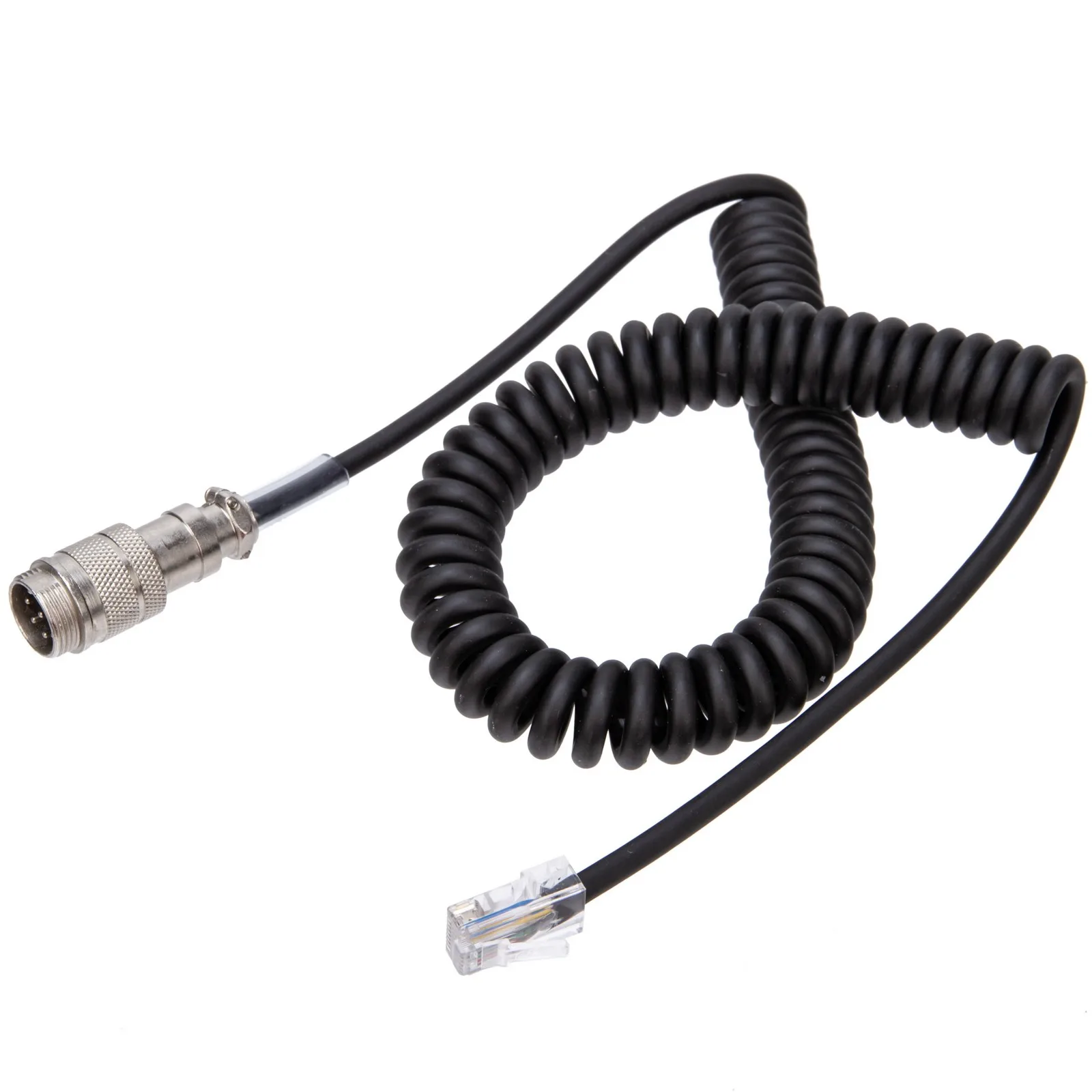 Микрофонный адаптер 8pin на rj-45 для микрофона yaesu md-200 - Фотография_3