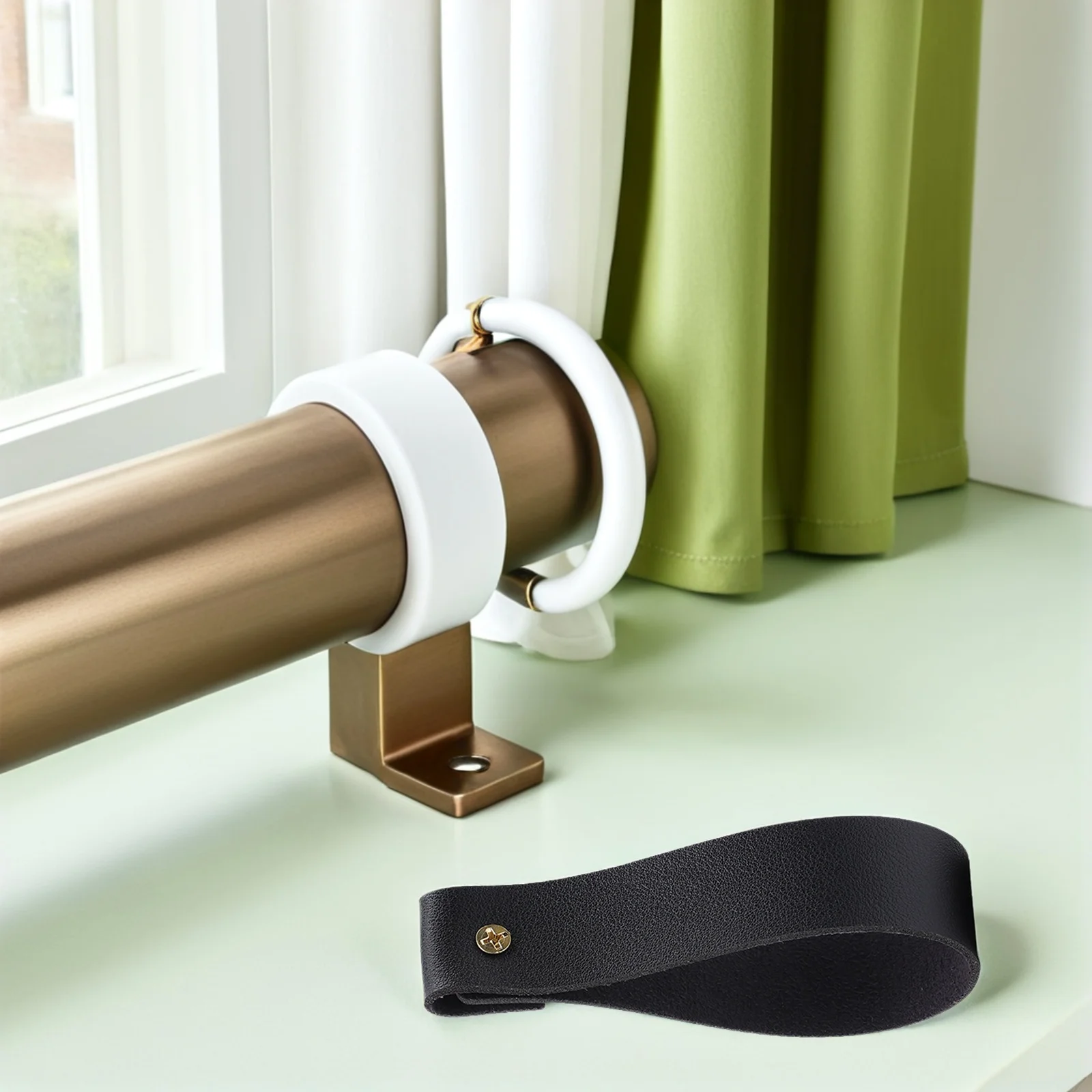 Ремни для карнизов из искусственной кожи в богемном стиле