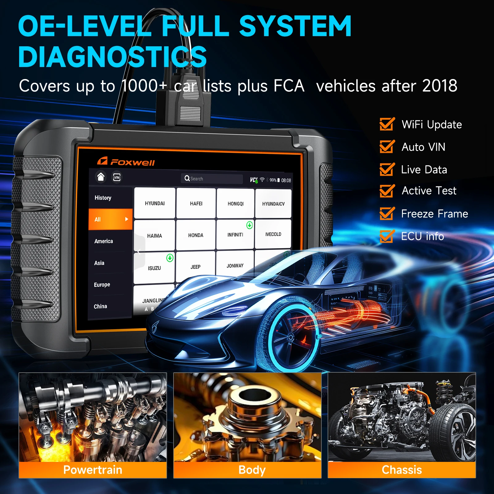 Foxwell nt809 obd2 все системы - Фотография_3