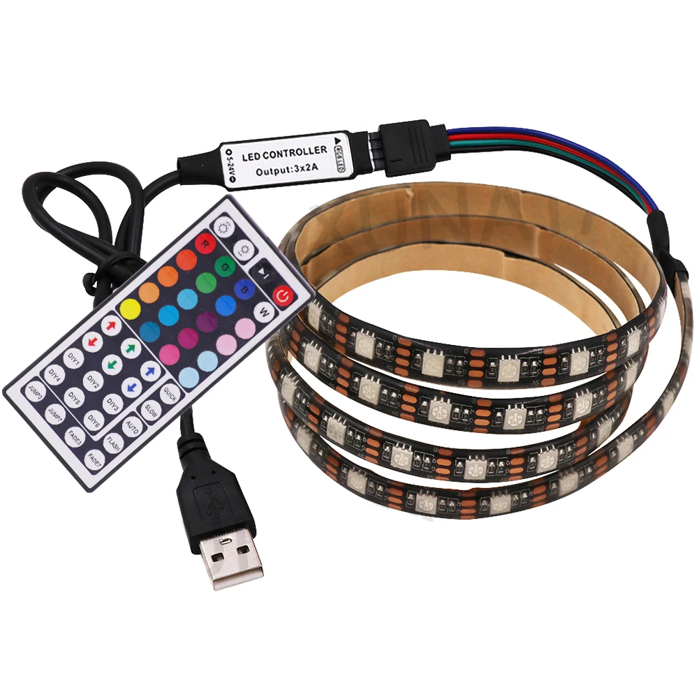 5 в usb светодиодная лента rgb - Фотография_5