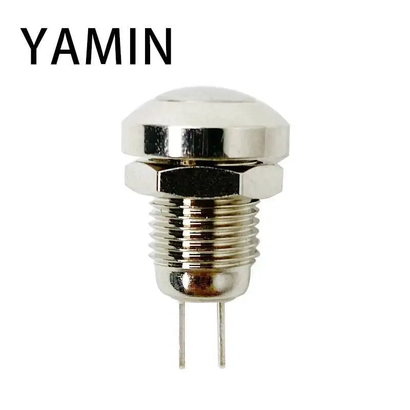 Металлический кнопочный переключатель 8 мм - Фотография_5