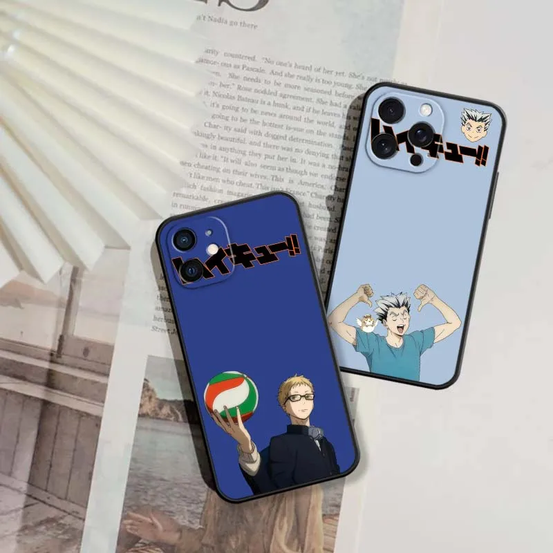 Крутой аниме haikyu для apple iphone 16 - Фотография_3