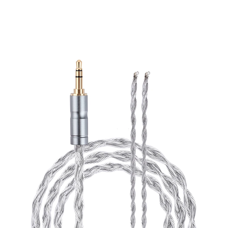 Посребренный кабель koceta sheild для ремонта iem