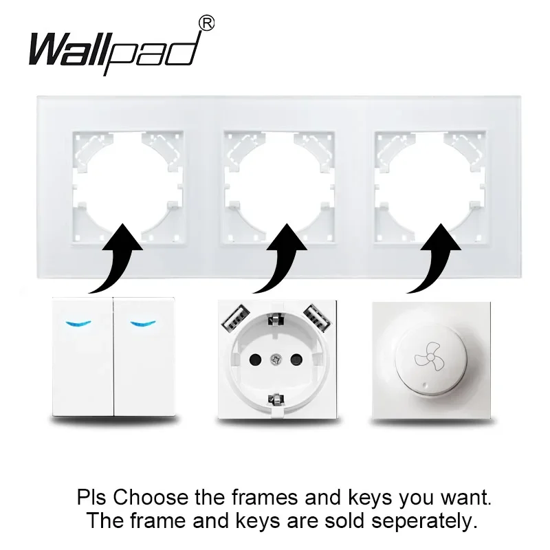 Diy wallpad round conner акриловая - Фотография_2