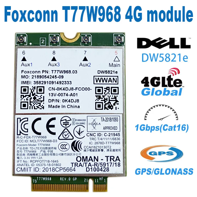 Wdxun для t77w968 dw5821e x20 lte