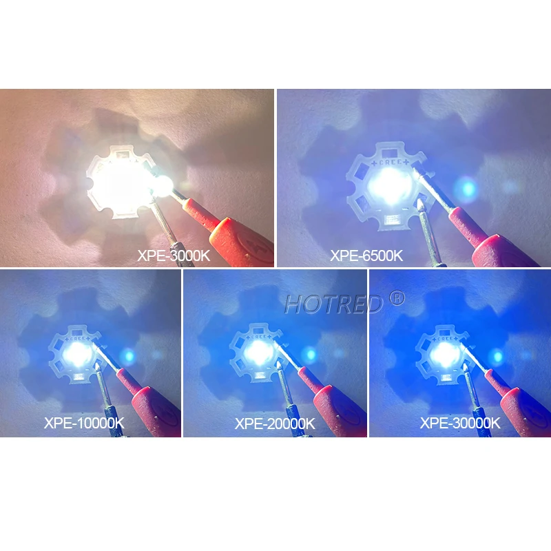 3w 5w 10w 18w t6 xml2 светодиод высокой мощности 3v xpe xhp50 6v 3 - Фотография_4