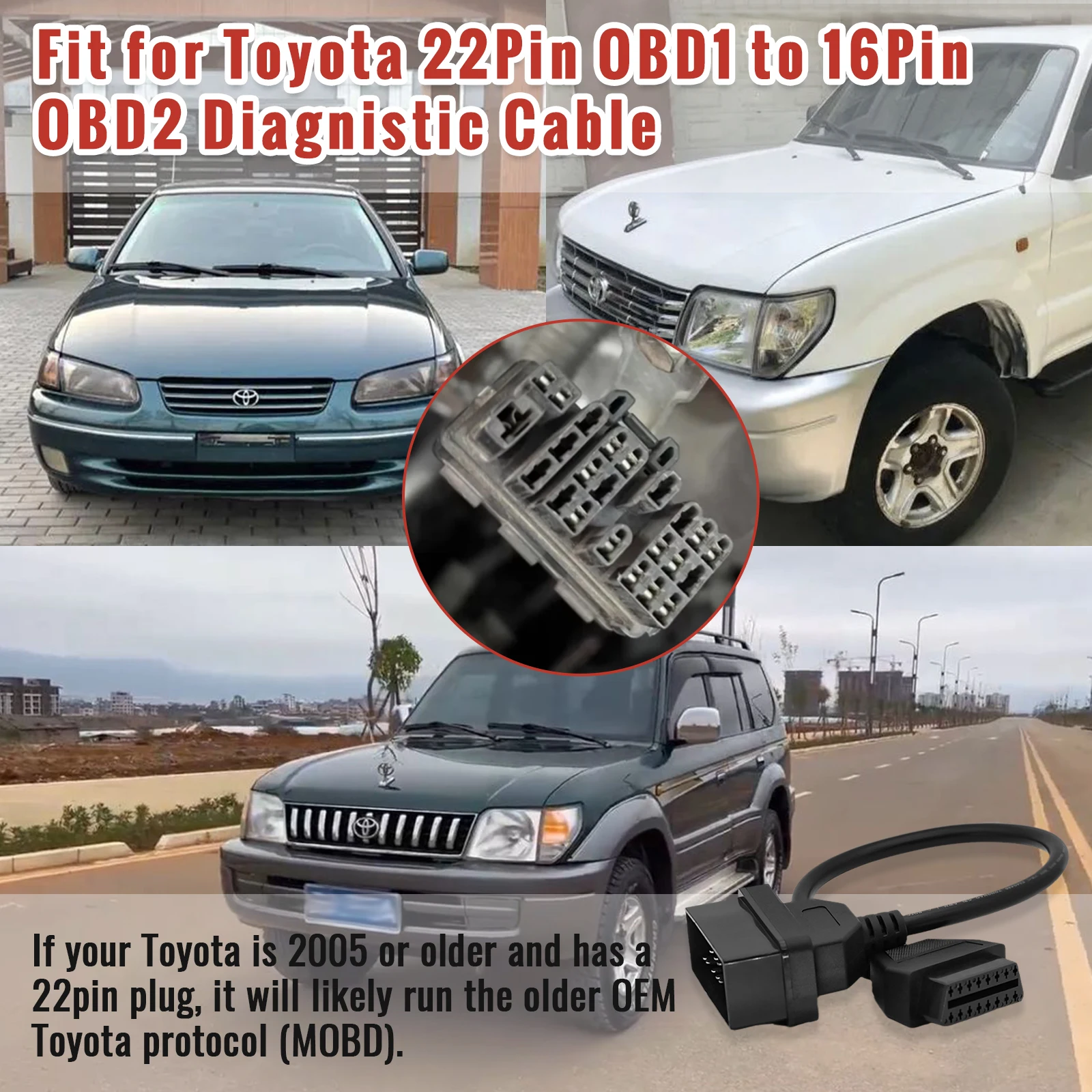 Для toyota 22-контактный разъем - Фотография_2