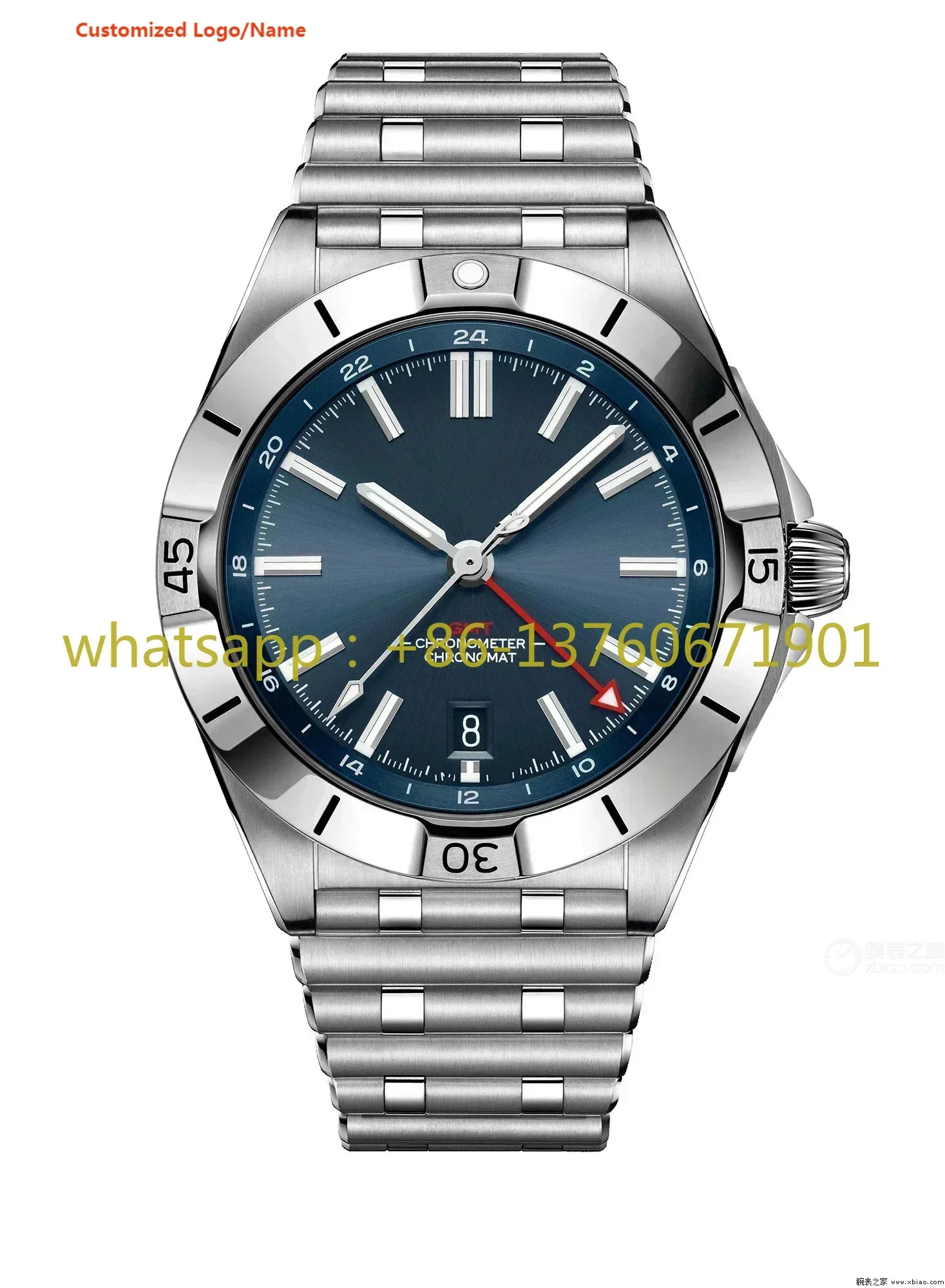 Индивидуальные модные спортивные часы super-luminova