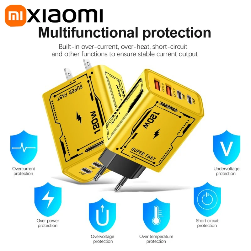 Зарядное устройство xiaomi 120 - Фотография_4