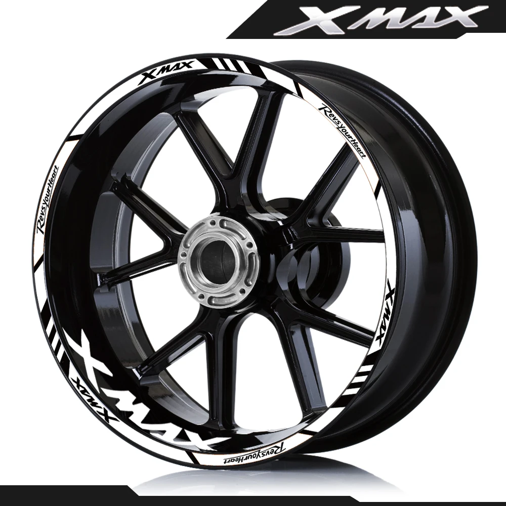 Светоотражающие наклейки на колеса мотоцикла для xmax xmax 125 250 300