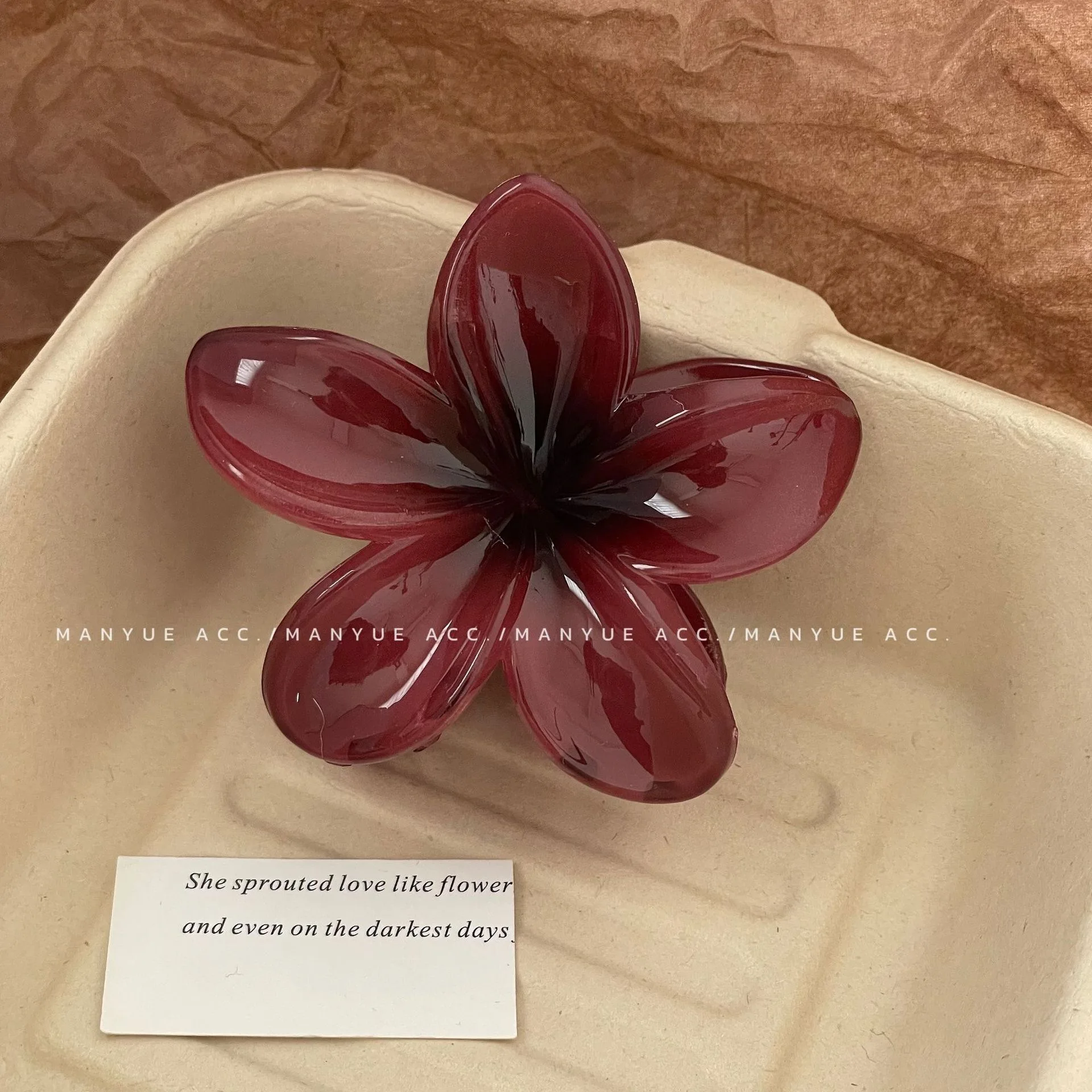 Заколки для волос с гавайским градиентом - Фотография_2