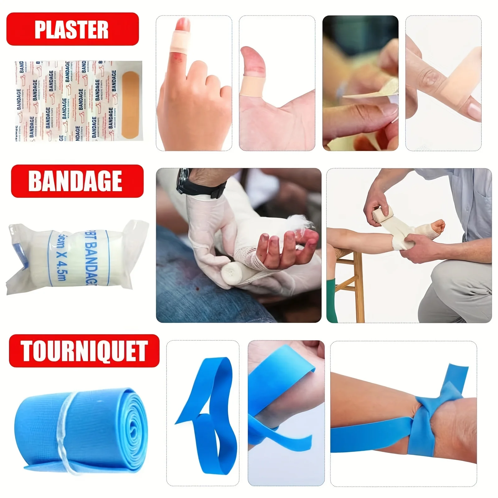 Портативный аптечка первой помощи для приключений на открытом воздухе - Фотография_4