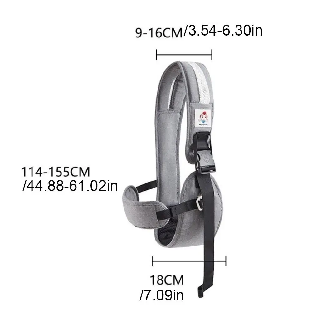 Переноска-кенгуру для новорожденных спереди с защитой талии - Фотография_6